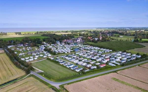 Campingplatz ijsselmeer waddenzee luftfoto