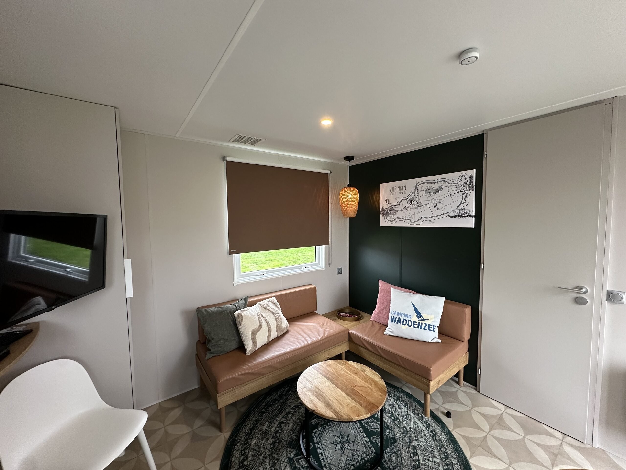 Woonkamer Wadden Lodge Plus