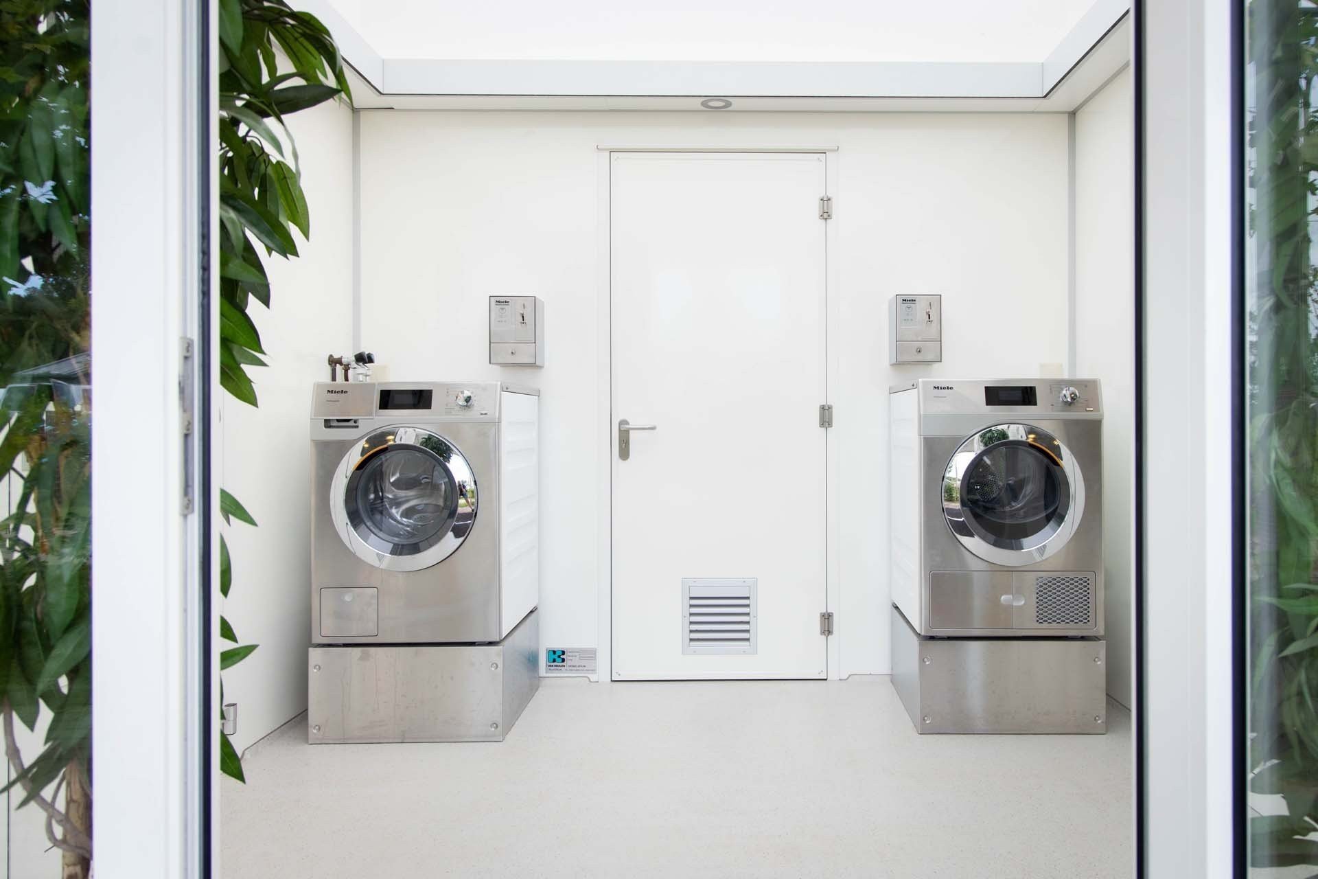 Sanitaire voorzieningen wasmachine
